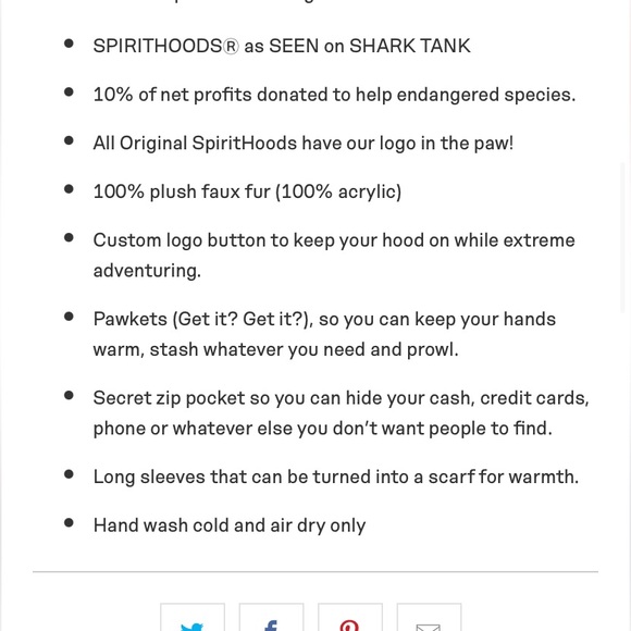 SpiritHoods Unisex youth tiger print limited edition - Picture 7 of 8